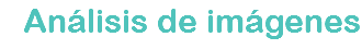 Análisis de imágenes